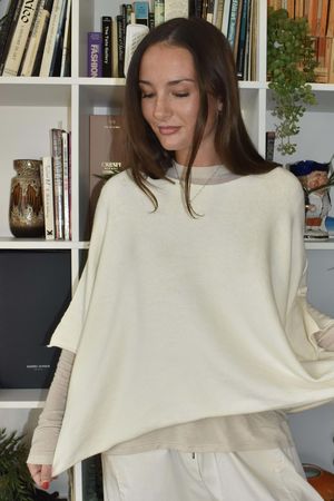 Conrad Layer Knit Vanilla - **